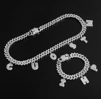 Image 2 of Iced Out Cuban Set