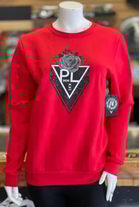 Image 1 of PL Tri Rose Crewneck 