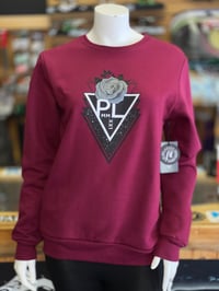 Image 4 of PL Tri Rose Crewneck 