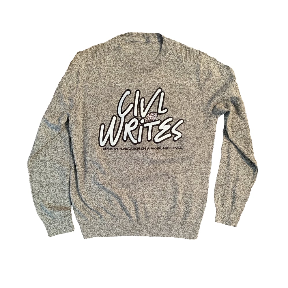 Image of The "CiVL Writes" Crew Knit Sweater
