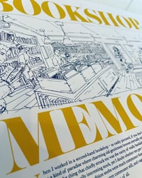 Image 3 of "Bookshop Memories" Print
