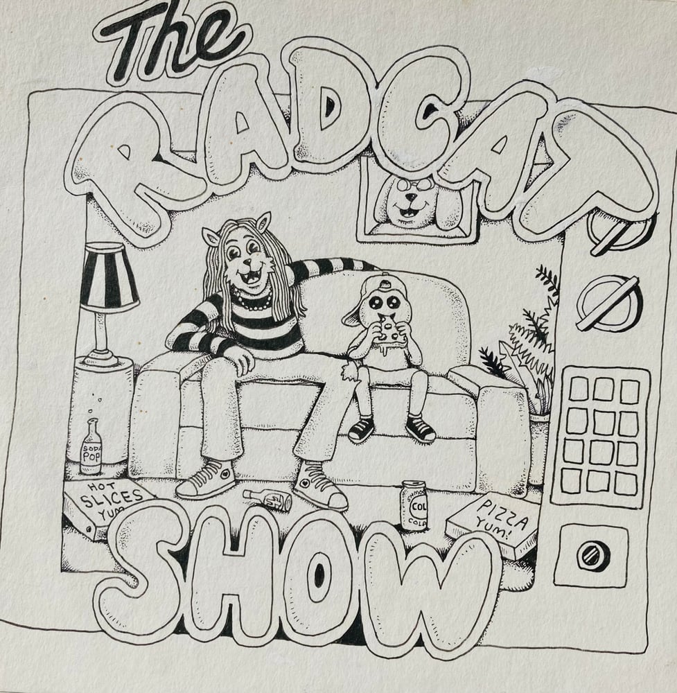 Image of The Rad Cat Show Art 