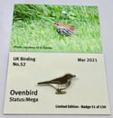 March 2021 UK Birding Pin Releases 