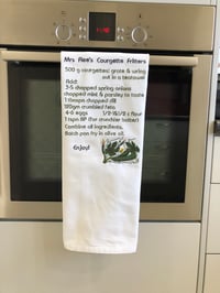 Image 1 of Mrs Flee’s Fritters Teatowel