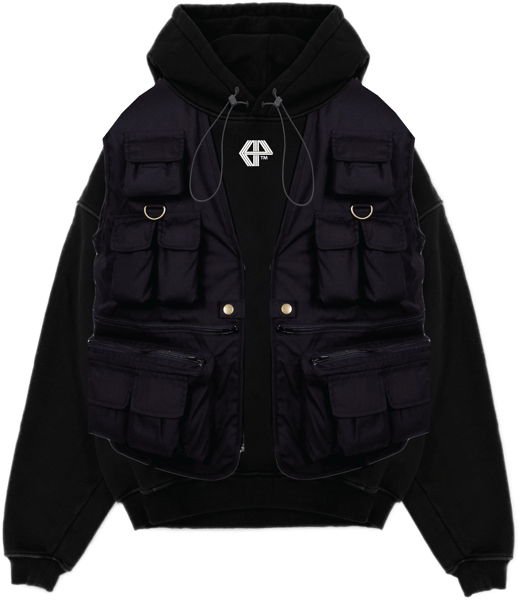 Image of Tactical HOODIE: BLACK