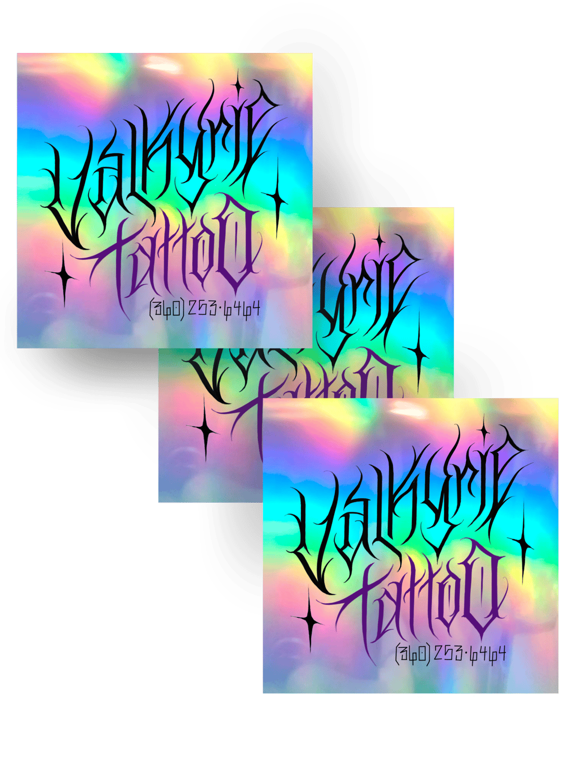 Image of Holographic Shop Sticker