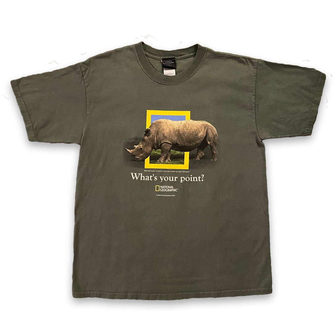 size Large Animal Nat Geo Vintage 00\u2019s National Geographic Butterfly T shirt