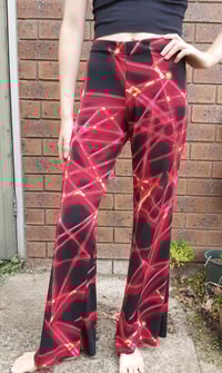 Image 1 of Last Pair! Small Black/red KAT pants