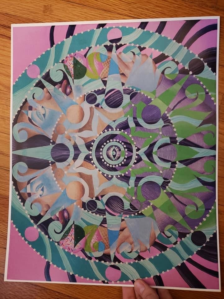 “Double Dip” Art Print Image 3