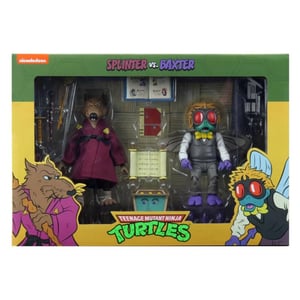 Teenage Mutant Ninja Turtles (Cartoon 2-Pack) Splinter & Baxter