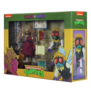 Teenage Mutant Ninja Turtles (Cartoon 2-Pack) Splinter & Baxter