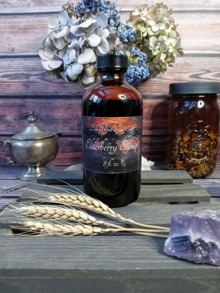Image of Elderberry Syrup with Immune Boosting Adaptogens (8oz. & 16oz.)
