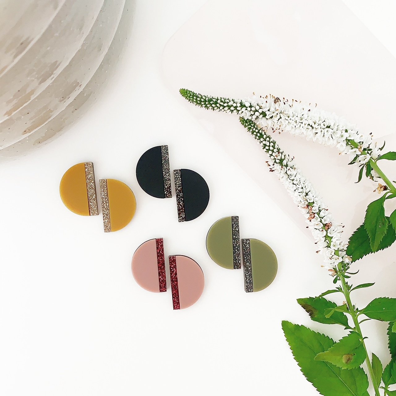 Image of Half Moon Studs