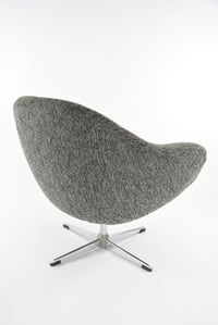 Image 3 of Coquille pivotante bouclette N&B