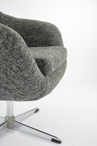 Image 5 of Coquille pivotante bouclette N&B