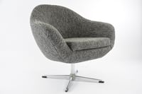 Image 1 of Coquille pivotante bouclette N&B