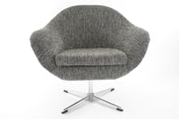 Image 2 of Coquille pivotante bouclette N&B