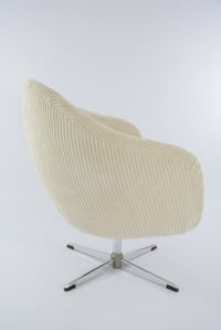 Image 2 of Coquille ronde pivotante ivoire