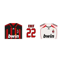 Image 2 of Kaka AC Milan Shirt A5 Postcard Print