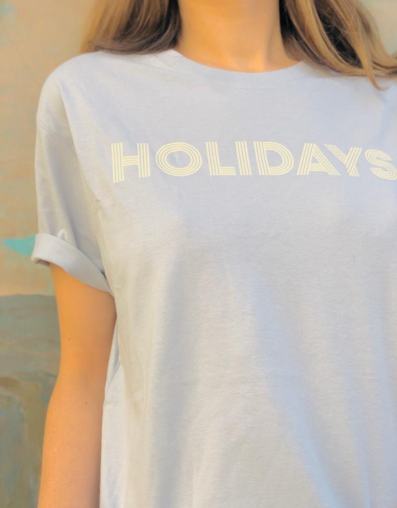 Image of Tee-shirt Holidays - lisette