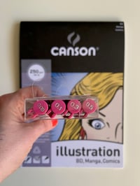Image 1 of Canson illustration pad + copic multiliner pens PINK