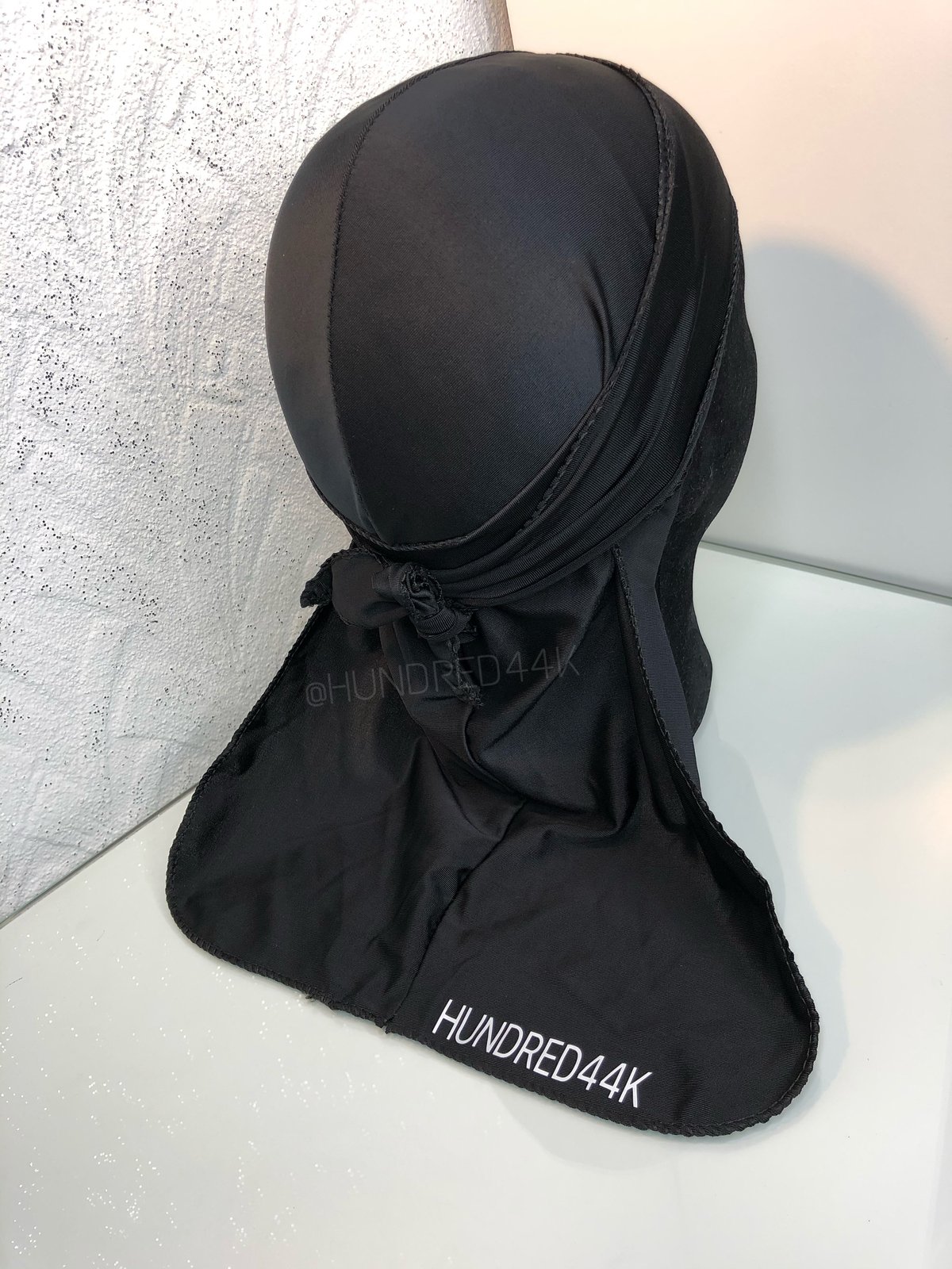 SPORTS SILK DURAG - BLACK