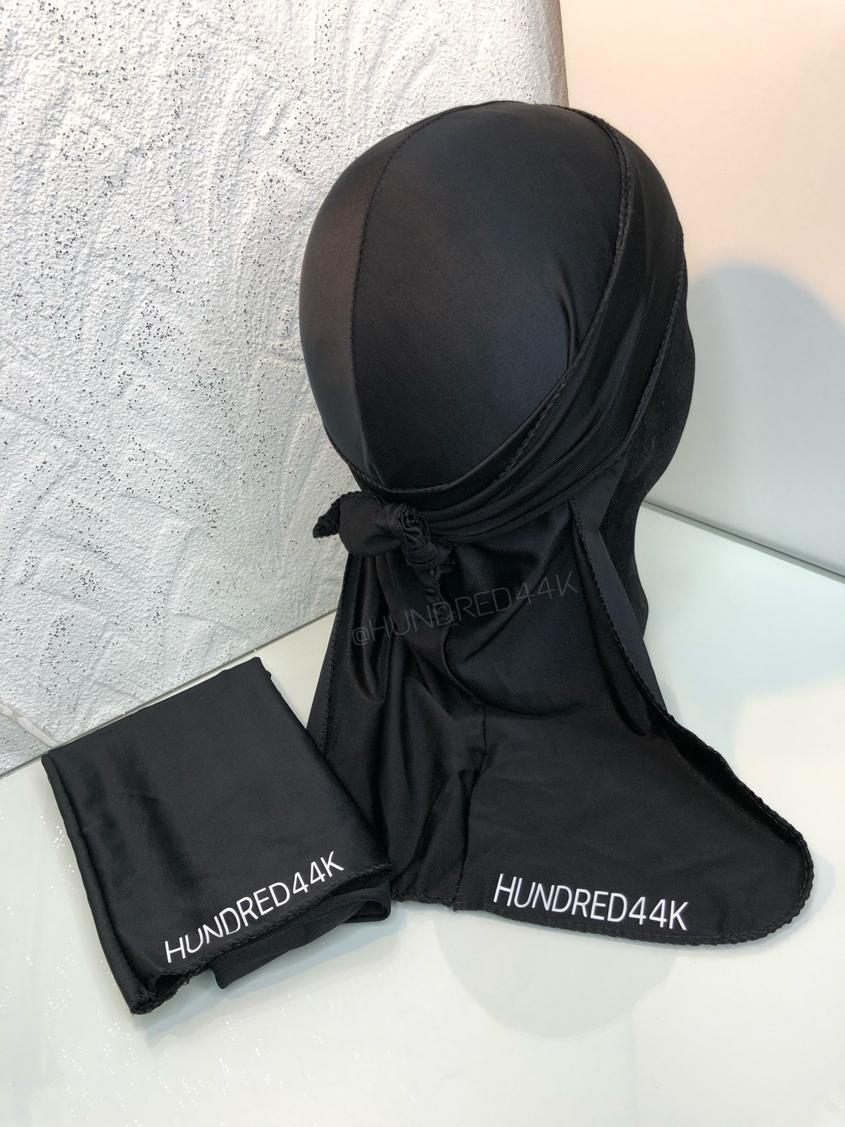 SPORTS SILK DURAG - BLACK