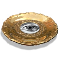 Image 2 of Lover's eye B - #0752 - DELUXE EDITION - Vintage German porcelain plate