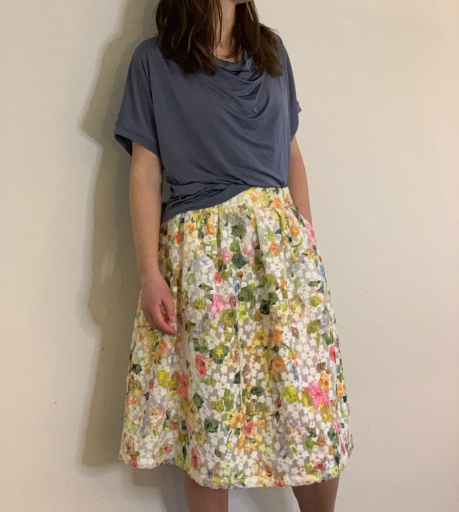 brud Potentiel Morgenøvelser Rahbek Design — Blomstret sommer nederdel