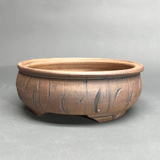 Image of 346 Unglazed Round Bonsai Pot