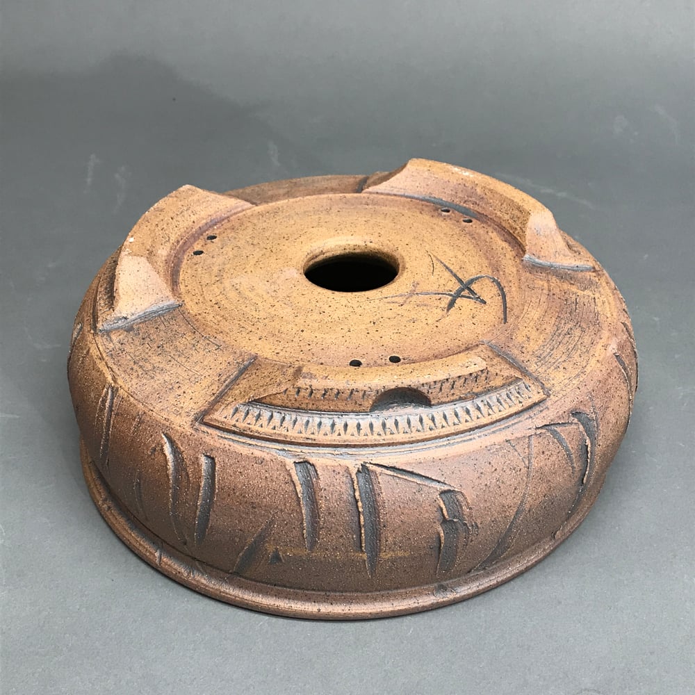 Image of 346 Unglazed Round Bonsai Pot