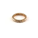Lavish Eternity Band - White & Rose Gold