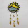 Blue iridescent Sunny Days Suncatcher
