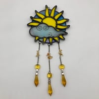 Image 1 of Blue iridescent Sunny Days Suncatcher