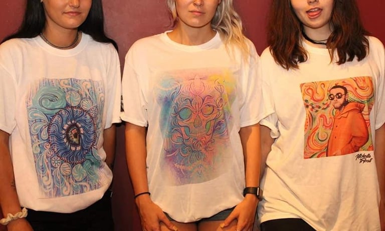 “Ego Death” White Tee  Image 4