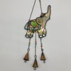 Iridescent Fawn Elephant Windchime