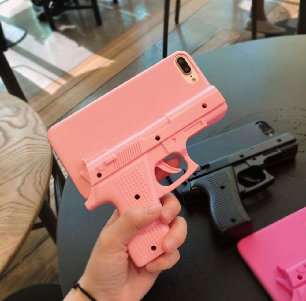 Image of LIGHT PINK GUN CASE 