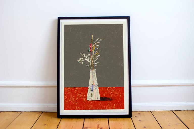 Campari & Dried Flowers 