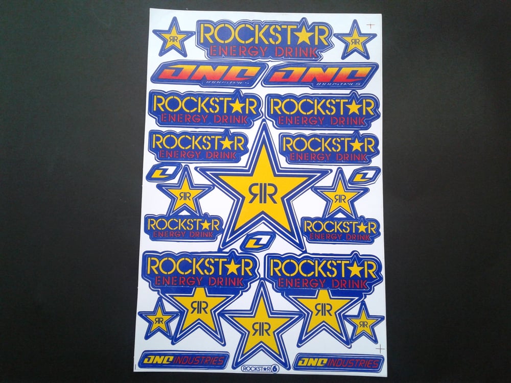 Image of Rockstar Energy Decal Sheets