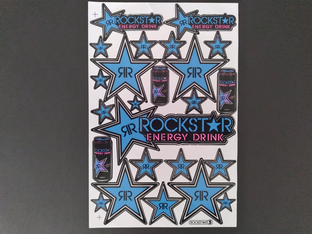 Image of Rockstar Energy Decal Sheets