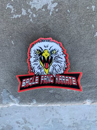 Eagle fang karate sticker 