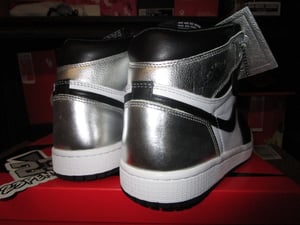 Image of Air Jordan I (1) Retro High OG "Silver Toe" WMNS