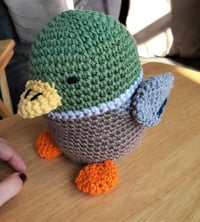 Image 4 of Crochet Stuffed Toy Duck