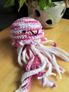 Stuffed Crochet Jellyfish Toy