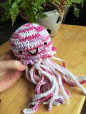 Stuffed Crochet Jellyfish Toy