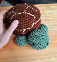 Image 2 of Crochet Stuffed Toy Turtle