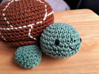 Image 3 of Crochet Stuffed Toy Turtle