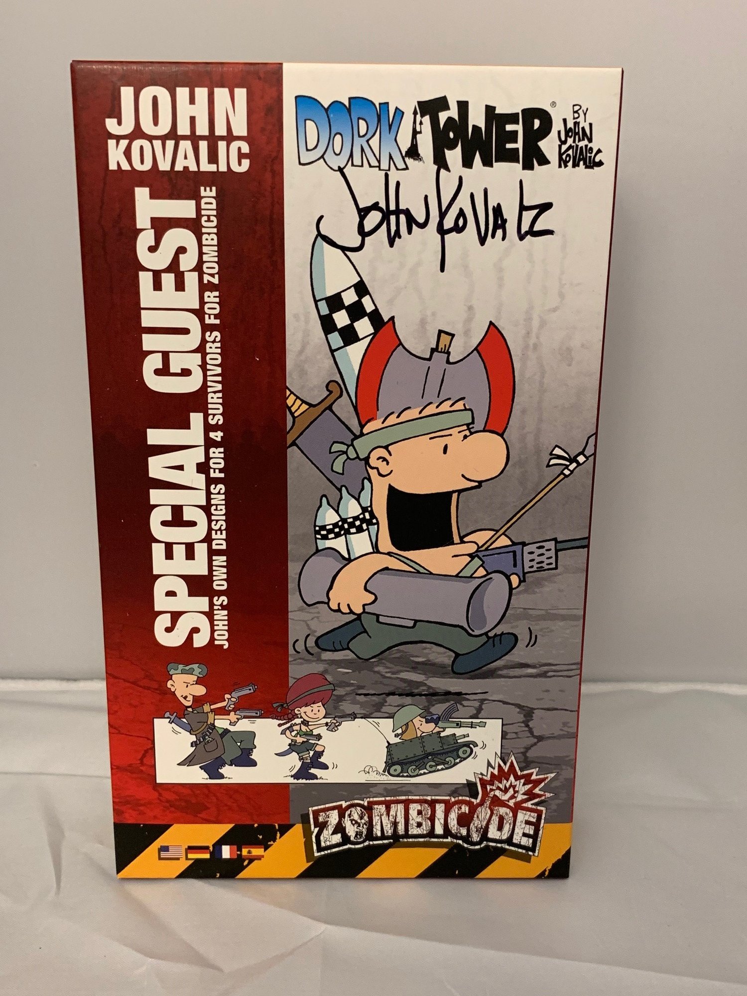 Image of Signed Zombicide Special Guest John Kovalic 4 Mini Set
