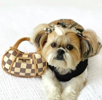 Image 1 of Chewy Vuiton Handbag Toy 