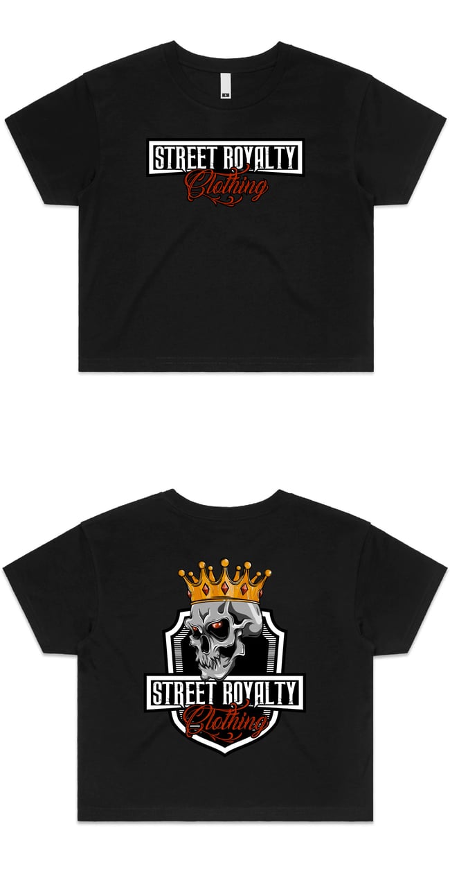 Street Royalty Black Crop